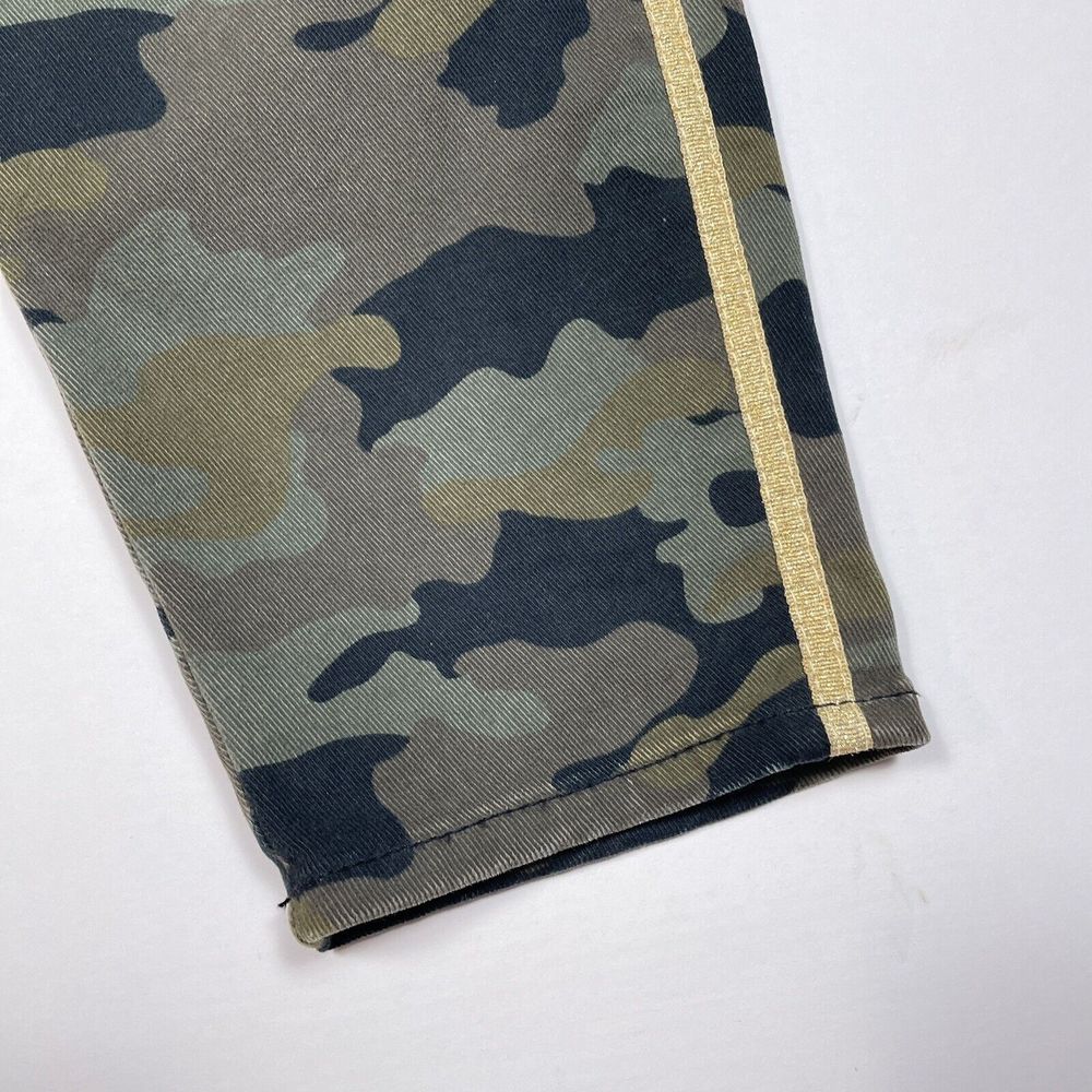L'Agence Jeans Women's Size 25 Margot High Rise Skinny Camo Stone Tuxedo Stripe - Picture 5 of 9